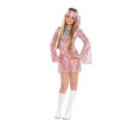 Déguisement Hippie Ou Disco Pour Filles Ados Plusieurs Tailles (Taille 12-14a)