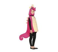 Déguisement - Hippocampe rose - Fille 3-4 ans - Comprend capuche - Polyester 3-4 ans