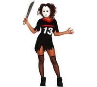 déguisement hockey tueur jason vendredi 13 femme - m - noir - guirca 84273 Noir G