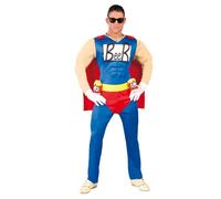 Déguisement Homme Beerman Musclé (Taille Xl) Multicolore