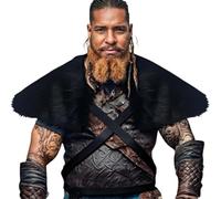 Déguisement Homme Carnaval Cette Cape Médiévale Viking En Imitation Fourrure Est Idéale Pour Un Jeu De Rôle Un Cosplay Historique Ou Une Fête Costumée Nordique Déguisement Adulte Homme Carnaval