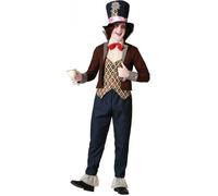 Atosa Crazy Hat Man Costume Marron XL