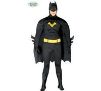 Deguisement Homme Chauve Souris Super Heros - Noir - M Multicolore G