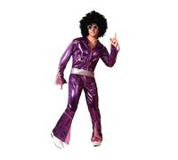 Atosa Déguisement Homme Disco Violet