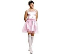 Mom Ballerina Man Costume Rose M-L
