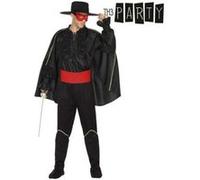 Déguisement homme zorro XL - Déguisements et fêtes Noir G