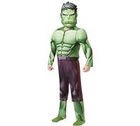 Rubie's, costume ufficiale Marvel Avengers Hulk, per bambini, costume da superer