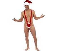 Déguisement humoristique Père Noël homme taille unique G