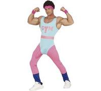 déguisement humoristique stretching homme - m - multicolore - guirca 79642 Multicolore G