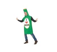 Déguisement I Love Beer costume humoristique bouteille de bière