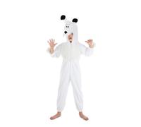 Déguisement Idefix Astérix Et Obélix Enfant - Taille: 5 À 6 Ans (116 Cm) Blanc