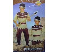 Deguisement Indien 5/6 Ans Blanc