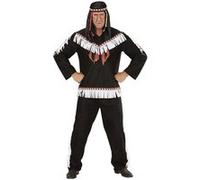 déguisement indien coriace homme - m - noir - widmann 06722 Noir G
