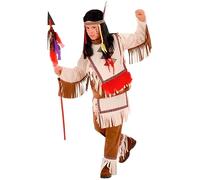 Déguisement Indien Luxe enfant - WIDMANN - Marron - Pour garçon de 8 ans 5 ans