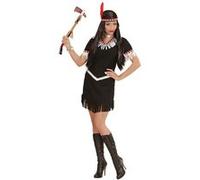 déguisement indienne coriace femme - s - noir - widmann 06701 Noir