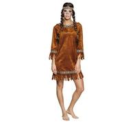 Boland – Costume adulte Indienne 83873 – robe et bandeau – Taille M