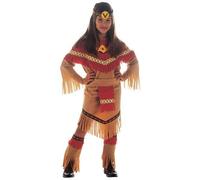 Widmann S.r.l. - Costume d'enfant indienne Party Fashion - Robe, cure-dent de chef