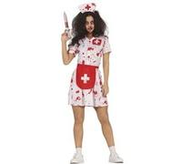 déguisement infirmière vintage zombie blanc femme - l - blanc - guirca 79805 Blanc G