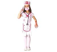 Déguisement infirmière zombie blanche fille