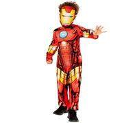 Rubie's Costume Iron Man 3013223-4 pour enfant, collection verte, déguisement pour garçon, multicolore, 3-4 ans Halloween