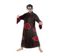Déguisement Itachi - Naruto - Manteau Akatsuki - Bandeau - Enfant 7-8 ans