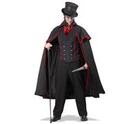 Déguisement Jack L'eventreur Pour Homme - Taille: Xl Noir
