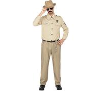 Déguisement Jim Hopper Stranger Things Officiel Netflix - Funidelia- 123538- Déguisement Adulte homme pour Halloween et Carnaval S/M