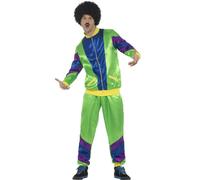 Déguisement Jogging Années 80 Homme Large Violet