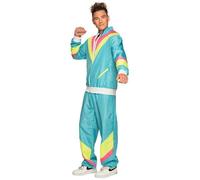 DÉGUISEMENT JOGGING BLEU 80'S HOMME S