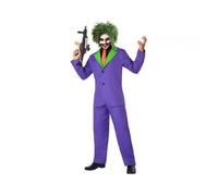 Déguisement Joker - AC-DÉCO - XS-S - Violet - Polyester - Adulte XS/S