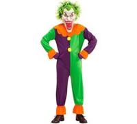 W WIDMANN MILANO Party Fashion - Costume enfant clown méchant, clown tueur, déguisements carnaval, Halloween