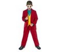 Déguisement Joker fou garçon - Cirque - Blanc - Polyester - Batman - Intérieur 9-10 ans