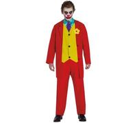 Déguisement Joker Rouge Homme - FIESTAS GUIRCA - Batman - Tergal M