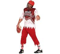 Déguisement joueur de rugby zombie homme - FIESTAS GUIRCA, S.L. - Noir - Halloween L