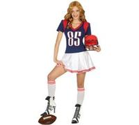 Atosa Déguisement Joueuse de Football Américain Taille M/L (40/42) Multicolore G