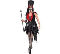 Widmann Milano – Déguisement Dia de los Muertos – Robe avec chapeau – Femme S (36/38) – Halloween