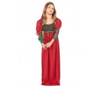 Déguisement Juliette Fille, Taille 4 - 6 Ans (S) Rouge