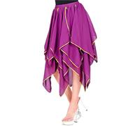 Déguisement Jupe Mousseline Soie Violette Femme Violet