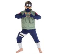 Chaks Déguisement Naruto Kakashi 8 pièces Garçon Licence officielle 7-8 ans