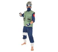 Déguisement Kakashi Hatake Naruto Homme - Taille: Small Bleu