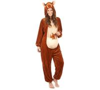 Déguisement kangourou adulte - 61656 - Blanc - 100% polyester - Intérieur XL