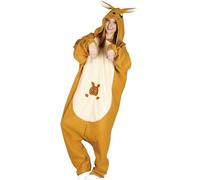 Déguisement Kangourou Adulte - Animaux - Beige - Polyester - NO NAME