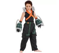 Chaks Costume Katsuki Bakugo – tenue officielle My Hero Academia, ensemble 5 pièces carnaval & BD