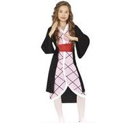 déguisement kimono combattant fille - 5/6 ans - noir - générique 78444 Noir G