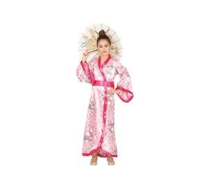 Déguisement Kimono - Noname - Enfant - Multicolore - Rose - Inclus: Bata et Ceinturon 3-4 ans