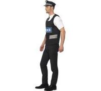 Smiffys Policeman Instant Kit, Black (Size M)
