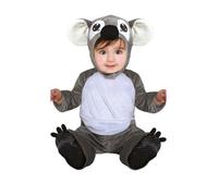 Fiestas Guirca – Déguisement Koala endormi bébé – Noir – Original et amusant – 18 mois