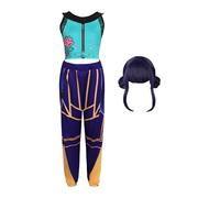 deguisement kpo p demon hunter enfant Avec Perruque - Costume De Chanteuse Pour Fille Déguisement De Démon, Tenue De Performance D'idole Pop Ensemble Complet Pour En-fants De 5 À 12 Ans