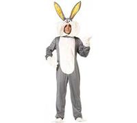 Déguisement lapin bugs bunny homme Multicouleur G