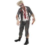 Zombie Écolier Sd M Gris